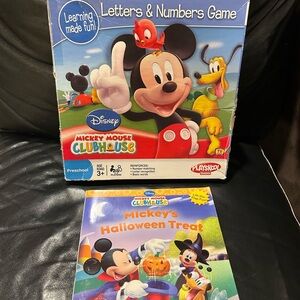 Mickey Mouse Letters & Numbers Game